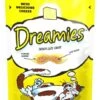 8 X 60g Dreamies Cat Treats With Cheese -Purry Food Sales Store 12614