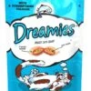 8 X 60g Dreamies Cat Treats With Salmon -Purry Food Sales Store 12616