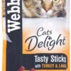 72 X Webbox Cat Sticks Turkey & Lamb Sticks -Purry Food Sales Store 13918