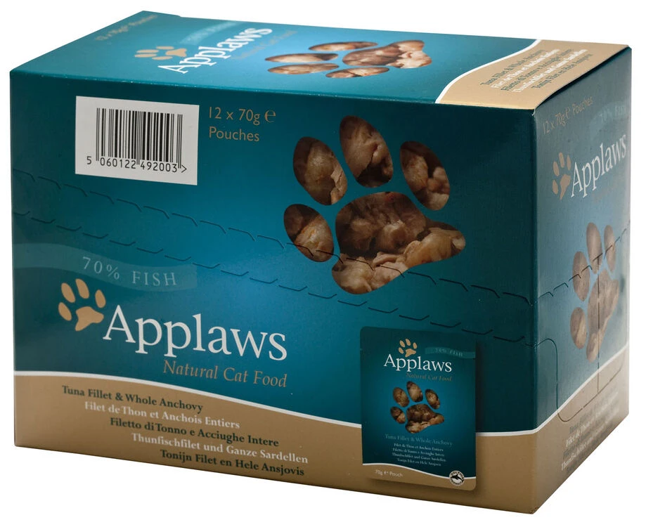 Applaws Cat Pouch Tuna & Anchovy 3 Applaws Cat Pouch Tuna & Anchovy