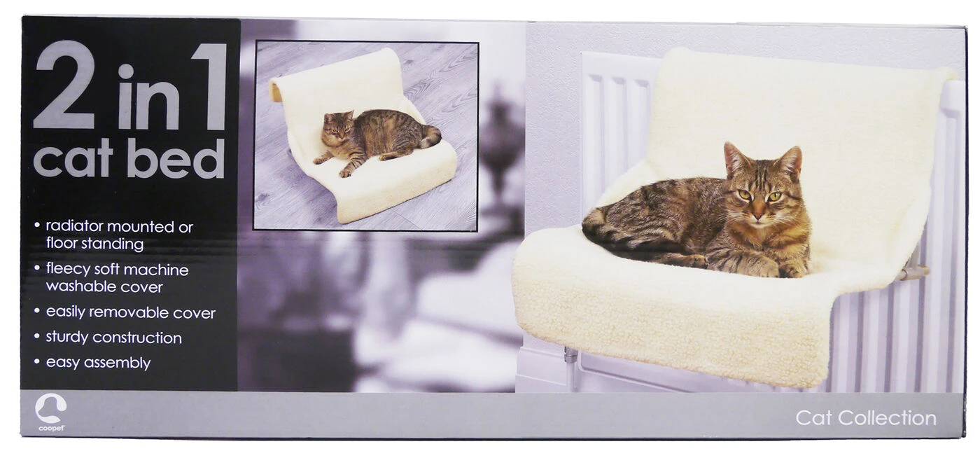 Rosewood Luxury 2-In-1 Radiator Cat Bed 3 Rosewood Luxury 2-In-1 Radiator Cat Bed