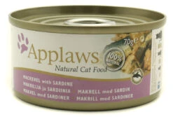 24 X Applaws Cat Can Mackerel With Sardine70g