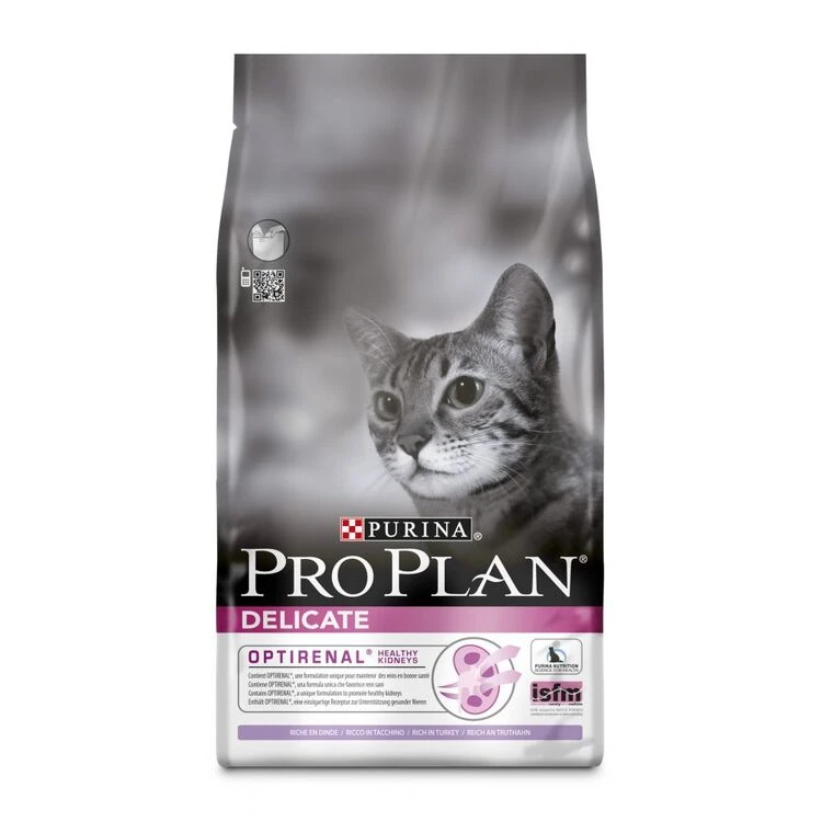Purina Pro Plan Cat Optirenal Delicate Turkey & Rice 3kg 3 Purina Pro Plan Cat Optirenal Delicate Turkey & Rice 3kg
