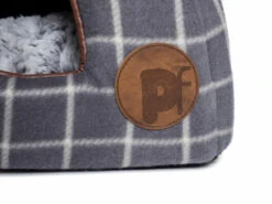 Petface Grey Window Pane Check Cat Igloo -Purry Food Sales Store 5aa7e47b52bb83.31789070