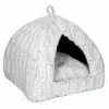 Petface Bamboo Plush Cat Igloo -Purry Food Sales Store 5ad60f9c8db792.37965922