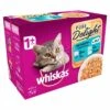 Whiskas 1+ Cat Pouches Pure Delight Fish Selection In Jelly -Purry Food Sales Store 624337
