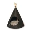 Danish Design Pet Teepee In Grey 1 Danish Design Pet Teepee In Grey -Purry Food Sales Store 661415