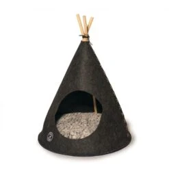 Danish Design Pet Teepee In Grey