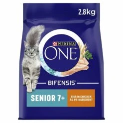Purina One Senior 7+ Dry Cat Food Chicken 2.8kg