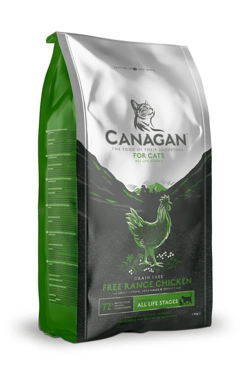 Canagan Free-Run Chicken Grain-Free Dry Cat Food 3 Canagan Free-Run Chicken Grain-Free Dry Cat Food
