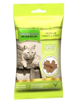Natures Menu Real Meat Chicken & Turkey Cat Treats