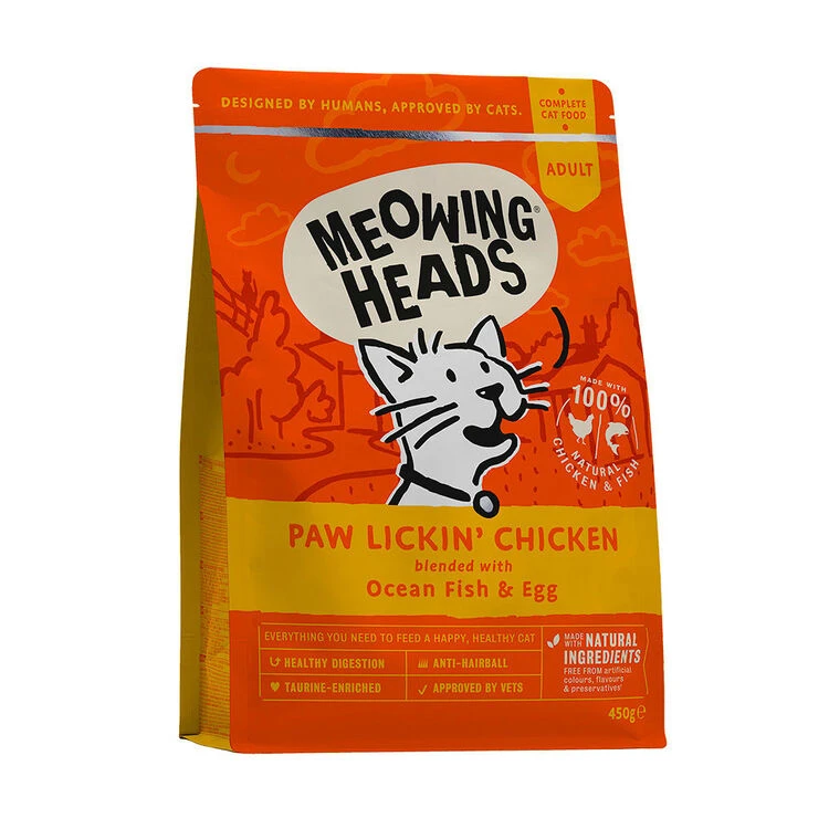 Meowing Heads Paw Lickin' Chicken Dry Cat Food 5 Meowing Heads Paw Lickin' Chicken Dry Cat Food - Image 3