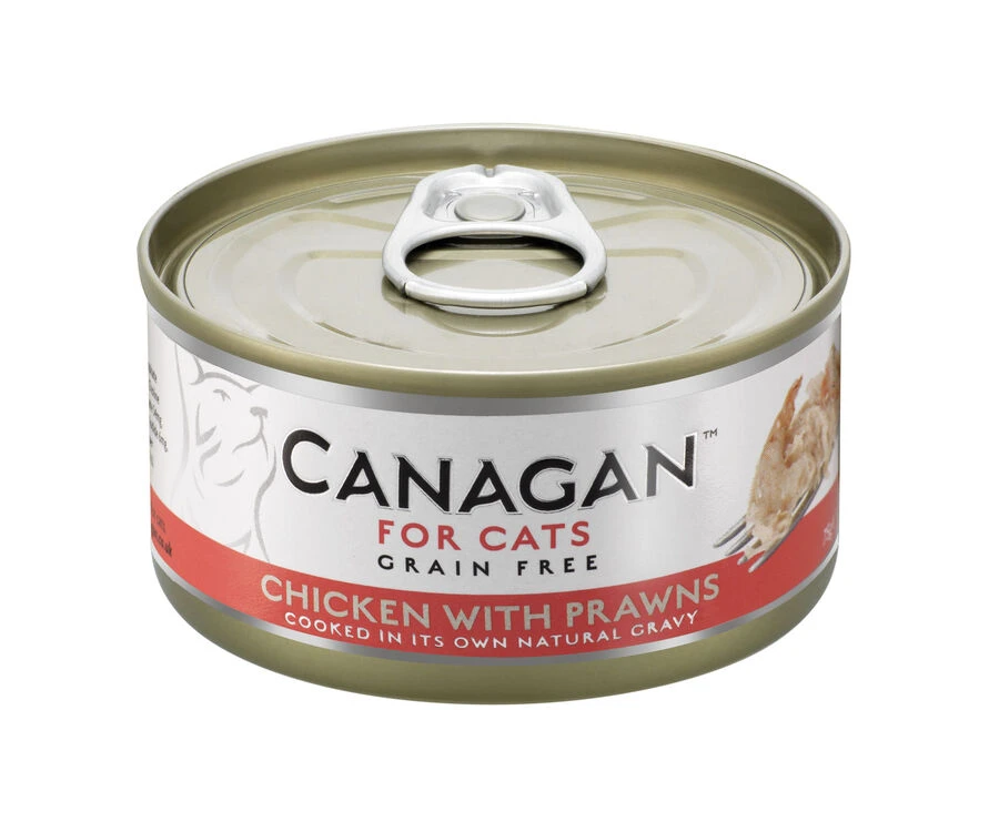 12 X 75g Canagan Chicken With Prawns Grain-Free Cat Food 3 12 X 75g Canagan Chicken With Prawns Grain-Free Cat Food