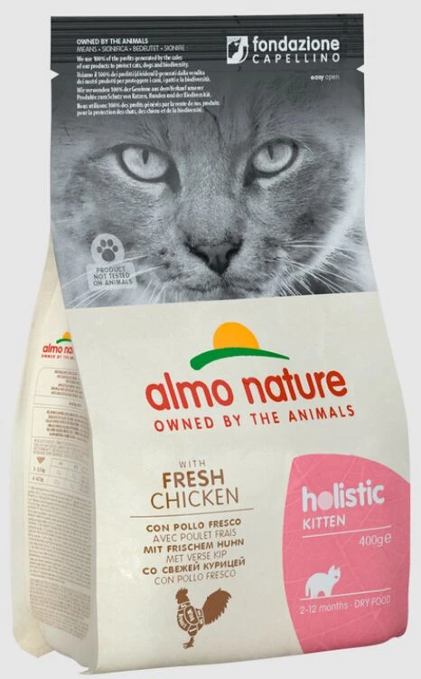 Almo Nature Holistic Kitten Food With Chicken 3 Almo Nature Holistic Kitten Food With Chicken