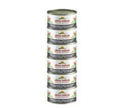 18 X Almo Nature Megapack Tuna With Squids Cat Food 6 X 70g