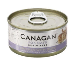 12 X 75g Canagan Chicken With Duck Grain-Free Cat Food