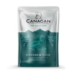 8 X 85g Canagan Chicken & Duck Wet Cat Food Pouches