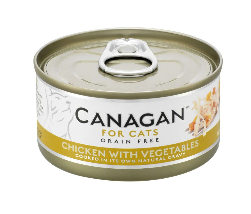 12 X 75g Canagan Chicken With Vegetables Grain-Free Cat Food 3 12 X 75g Canagan Chicken With Vegetables Grain-Free Cat Food