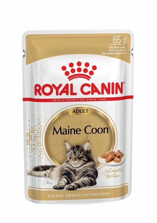 ROYAL CANIN® Maine Coon In Gravy Adult Wet Cat Food 3 ROYAL CANIN® Maine Coon In Gravy Adult Wet Cat Food