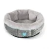 Small Bite Donut Cat/Dog Bed Blue 50cm