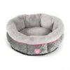 Small Bite Donut Dog Bed Pink 50cm -Purry Food Sales Store fm 2019 06 17 03 32 24 42514 images