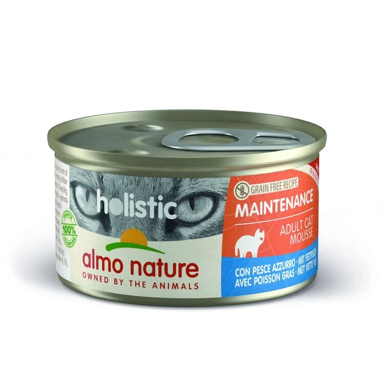 24 X 85g Almo Nature Holistic Maintenance With Oily Fish 85g 3 24 X 85g Almo Nature Holistic Maintenance With Oily Fish 85g