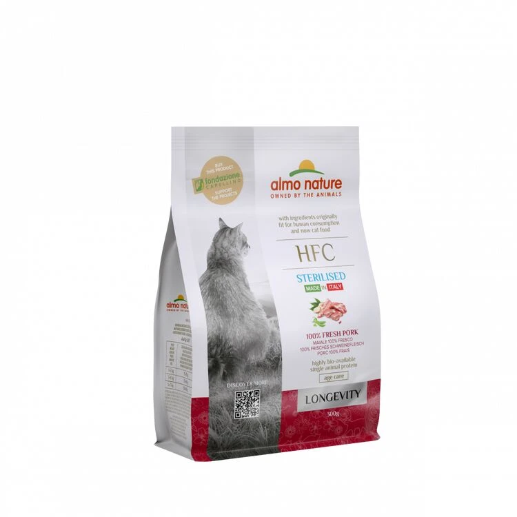 10 X Almo Nature HFC Longevity Sterilised Fresh Pork 300g 3 10 X Almo Nature HFC Longevity Sterilised Fresh Pork 300g