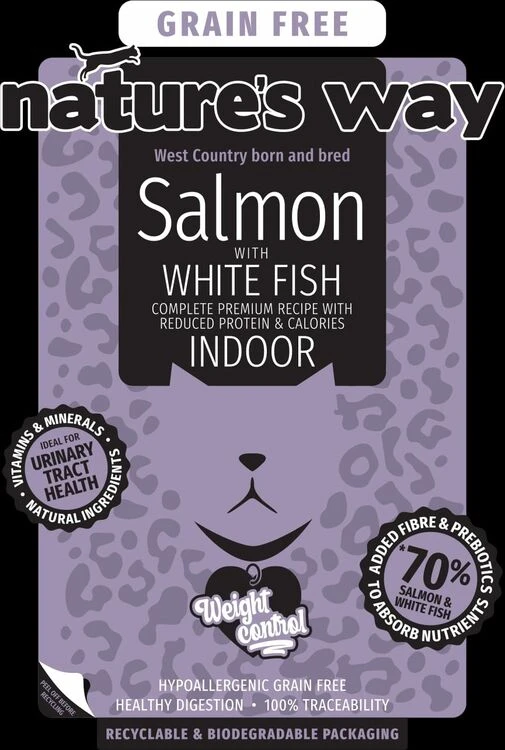 Nature's Way Salmon & White Fish Indoor Cat Food 3 Nature's Way Salmon & White Fish Indoor Cat Food