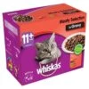 WHISKAS 11+ Senior Cat Pouches Meaty Selection In Gravy -Purry Food Sales Store k3KNlfO