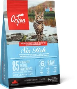 Orijen Six Fish Dry Cat & Kitten Food