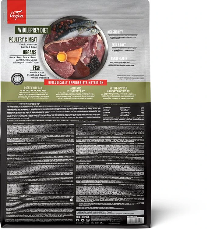 Orijen Tundra Dry Cat Food 8 Orijen Tundra Dry Cat Food - Image 6