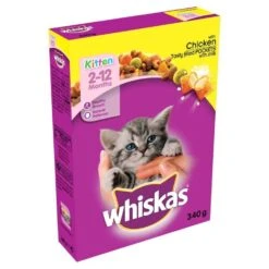 Whiskas Kitten Chicken Complete Dry Food